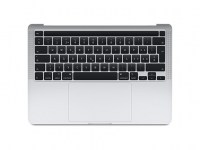 TopCase komplett MacBook Pro 13“ Retina - A1706 (2016/17) Silber