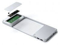 Satechi USB-C Slim Dock für iMac 24“ - Silber 